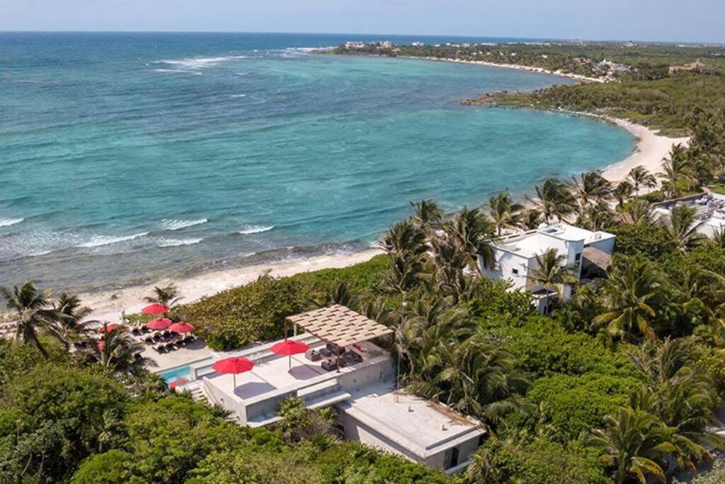 Casa Blanca By The Caribbean Sea Apartment Akumal Exterior foto