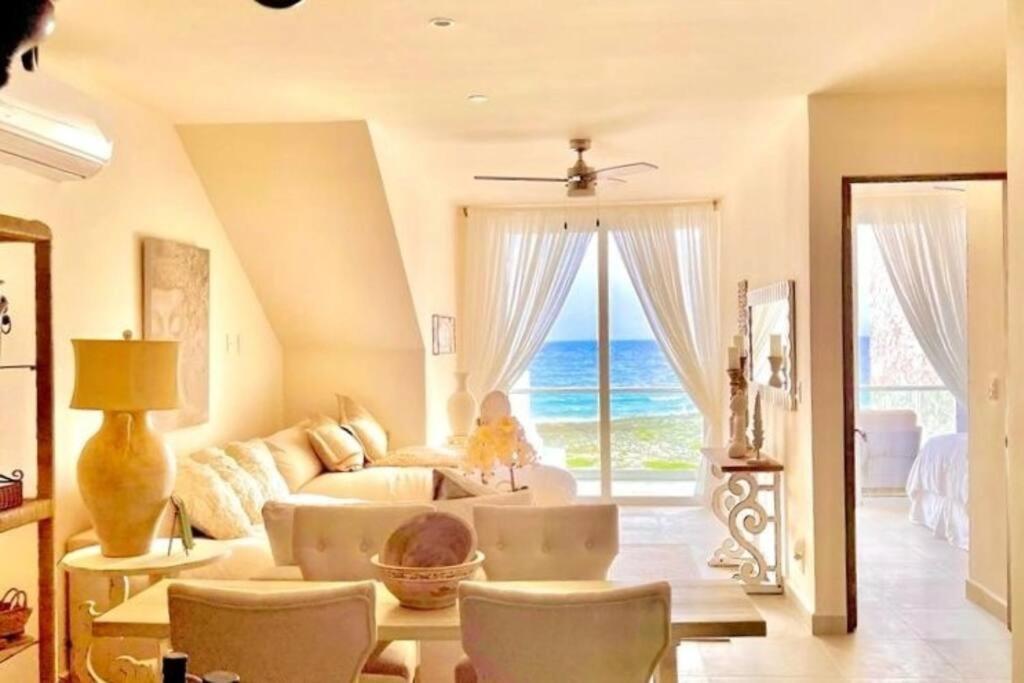 Casa Blanca By The Caribbean Sea Apartment Akumal Exterior foto