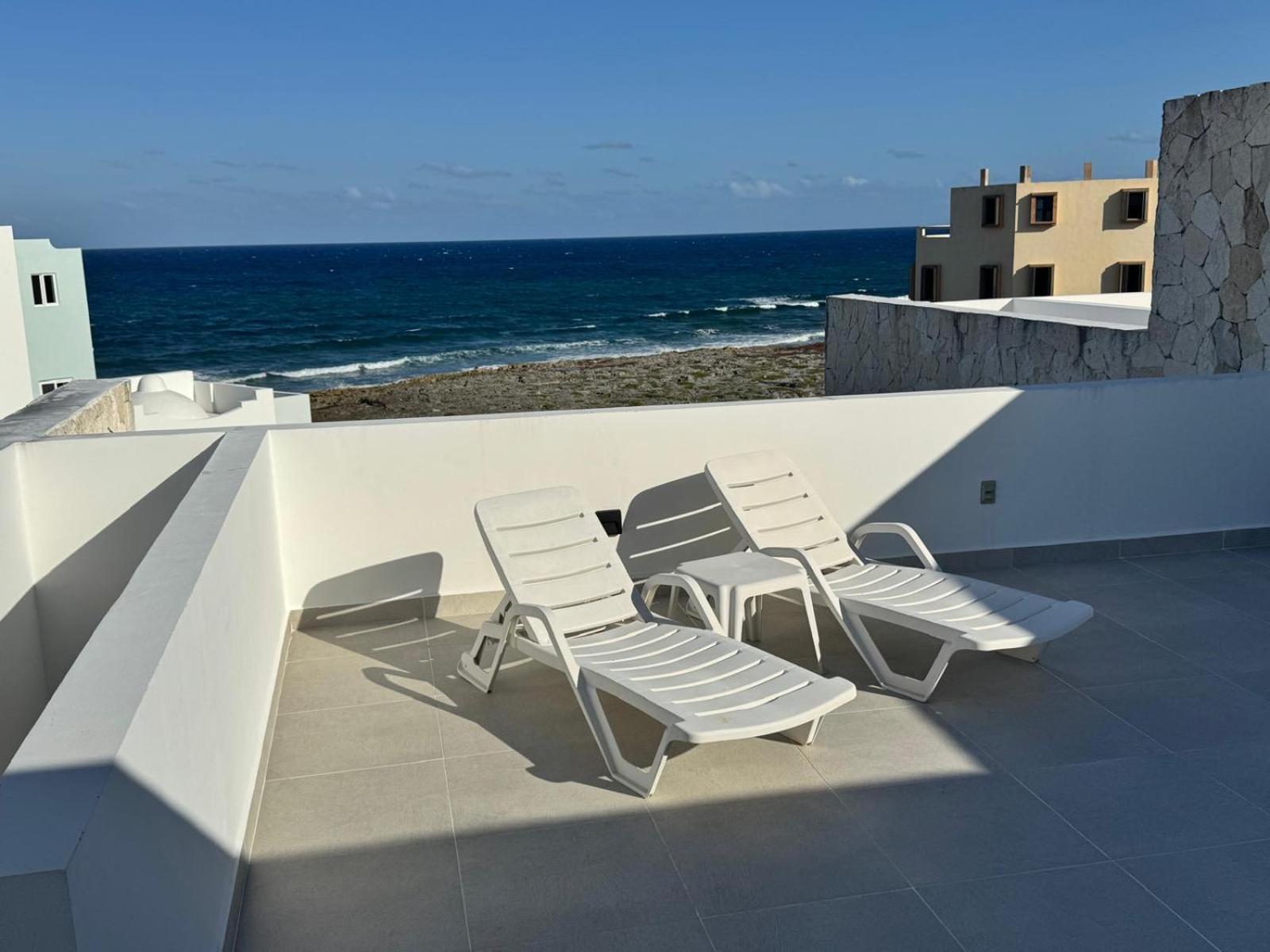 Casa Blanca By The Caribbean Sea Apartment Akumal Exterior foto